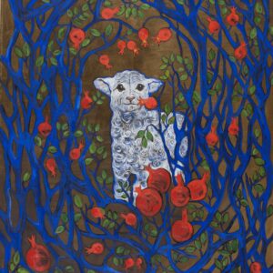 In the pomegranate grove