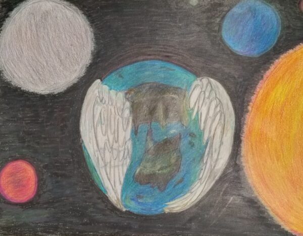 Angel on earth