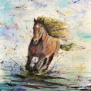 Horse In Paint