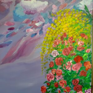 SKY AND ROSES