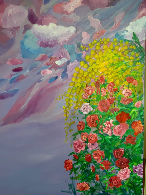 SKY AND ROSES