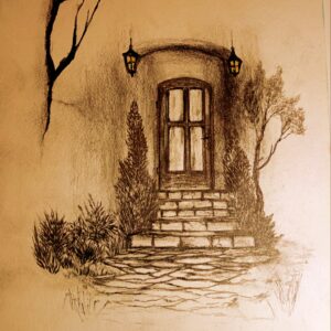 House in the fog